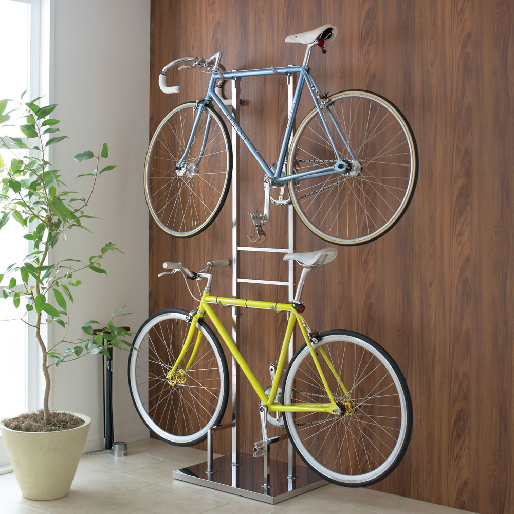 ミノウラminoura グラビティスタンド 自転車2台用 Amazon.com : Minoura Gravity 2 Bicycle Storage Stand, Silver