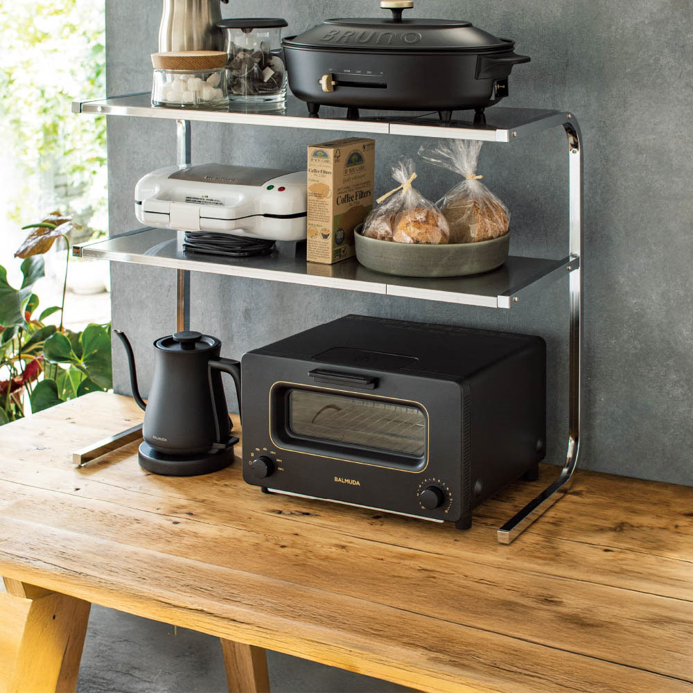 楽天市場】どこでも サポートシェルフ日本製 整理 収納 コンロ奥