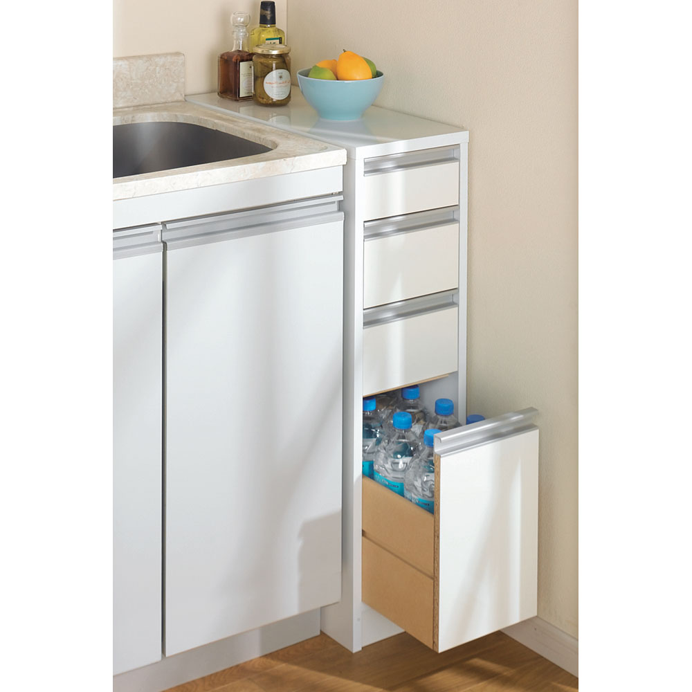 楽天市場】【楽天1位】 ［幅20奥行55高さ85cm］ダブルステンレス天板