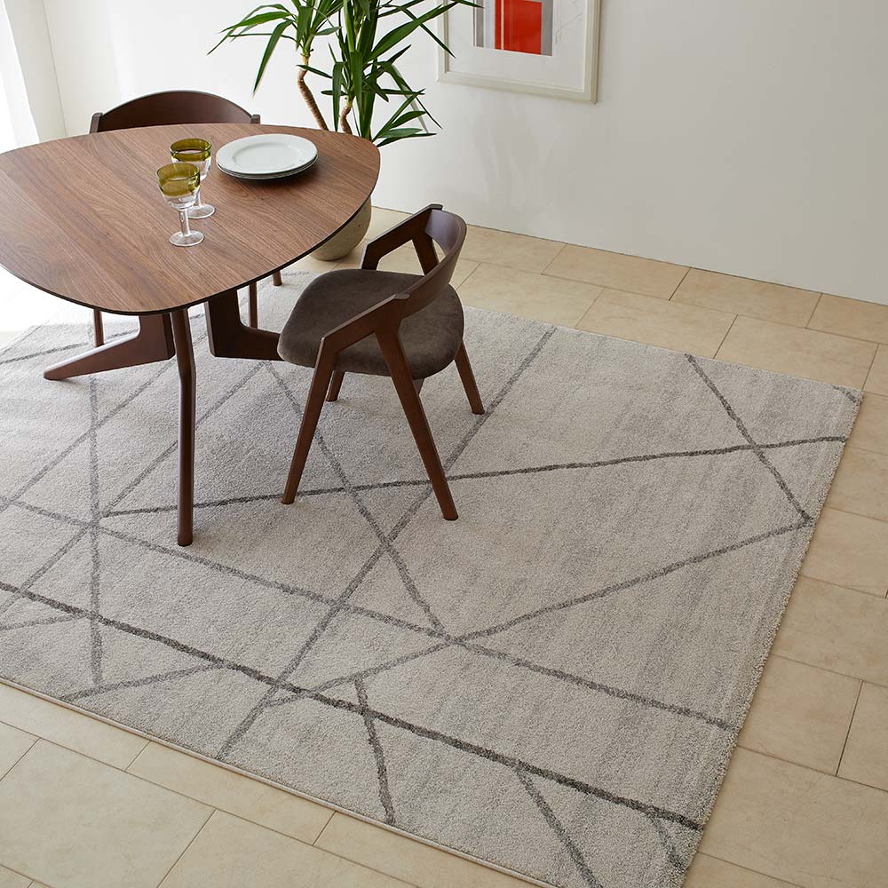 ≪約133×195cm≫ ベルギー製ラグ シャーム ラグ 絨毯 カーペット マット H80208 \LINE友だち登録でクーポン/|ディノス店