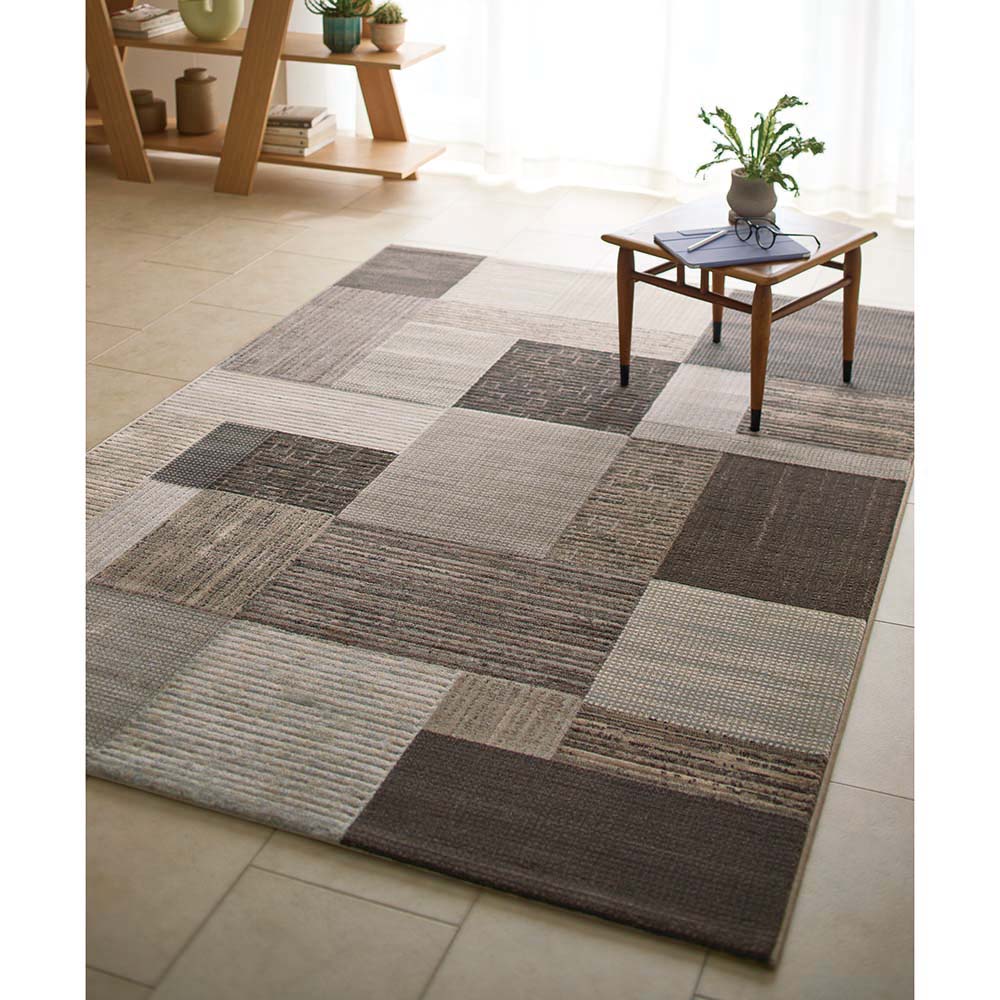【クーポン10％OFF 4/17 9：59迄】 ≪約160cm×230cm≫ Carina/カリーナ ウィルトン織ラグ カバー カーペット ラグ マット H82804 ＼LINE友だち登録でクーポン／