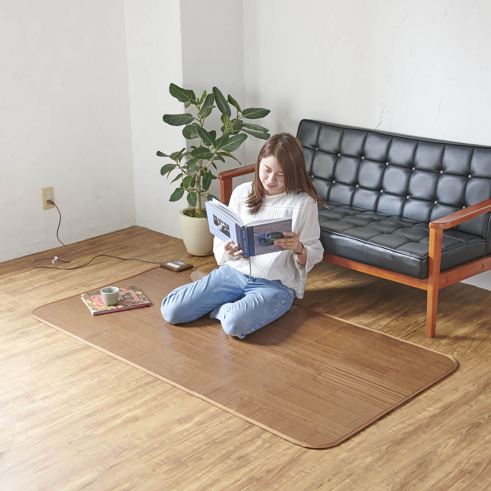 ≪1.5畳≫ フローリング調プリント防水ホットカーペット 季節家電 生活家電 暖房器具 ヒーター 616017 楽天市場】＼LINE友だち登録でクーポン／ ≪1.5畳≫ フローリング調