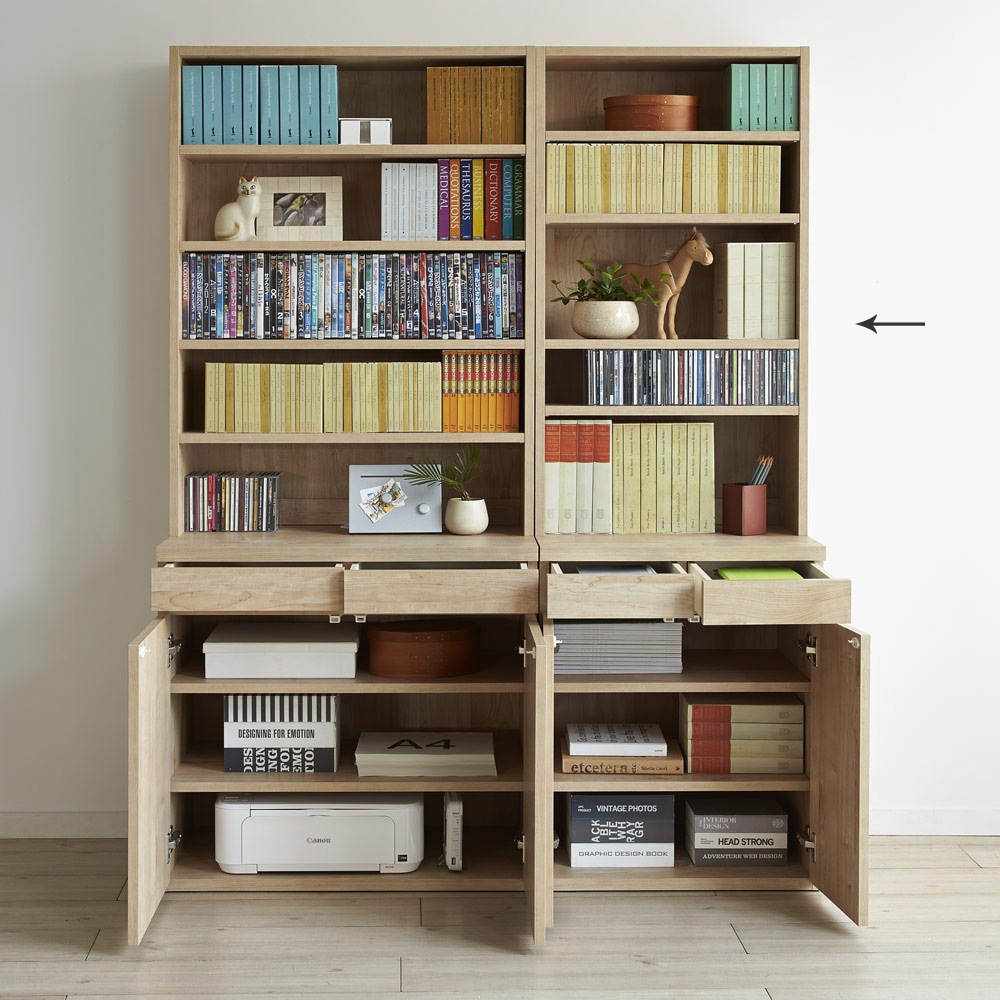 上等 家具 収納 ホームオフィス家具 パソコンキャビネット 使いやすさ