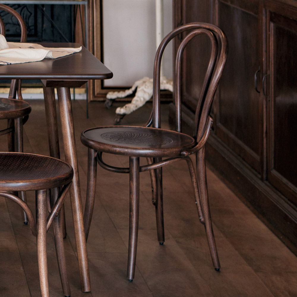 楽天市場】≪2脚≫アンティーク風ウィンザーチェア［TON曲げ木