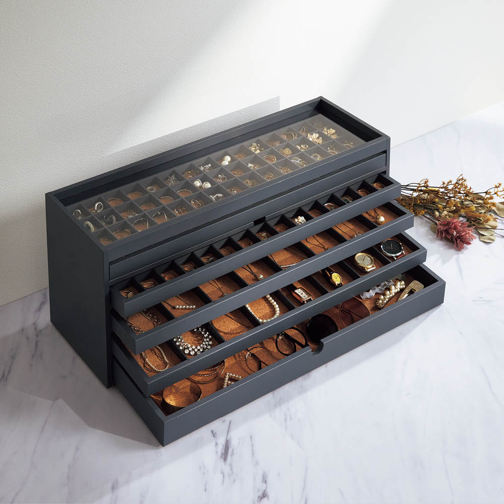 【新品未使用】広松木工　ソノ チェスト　 トレイ式 木製 7段整理棚 新品未使用】広松木工 ソノ チェスト トレイ式 木製 7段整理棚 nuts_hi