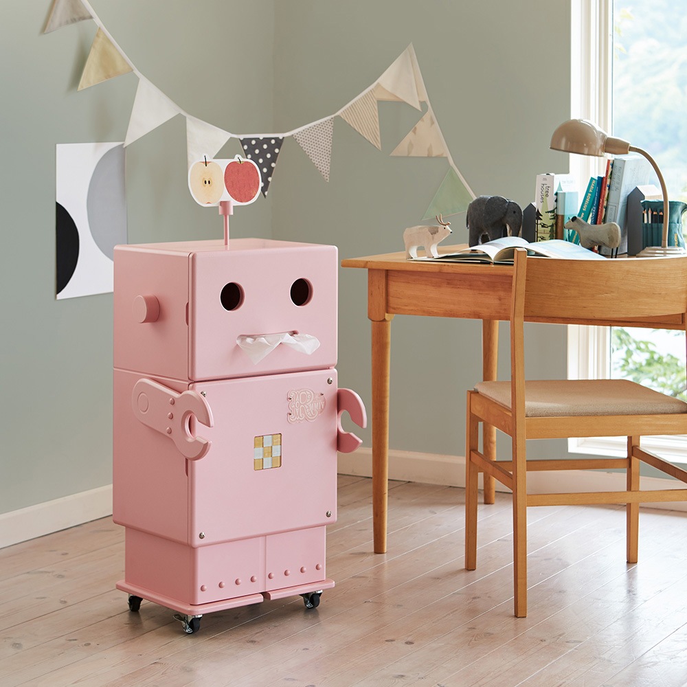 楽天市場】ロビット Robit 収納 ロボット 収納家具 おもちゃ箱 本棚