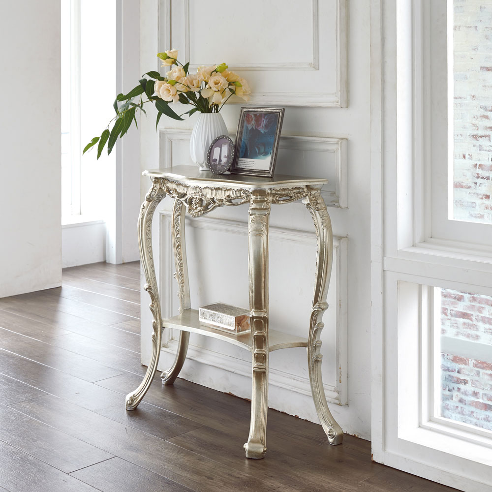 楽天市場】イタリア製 コンソール ゴールドコンソールテーブル サイド