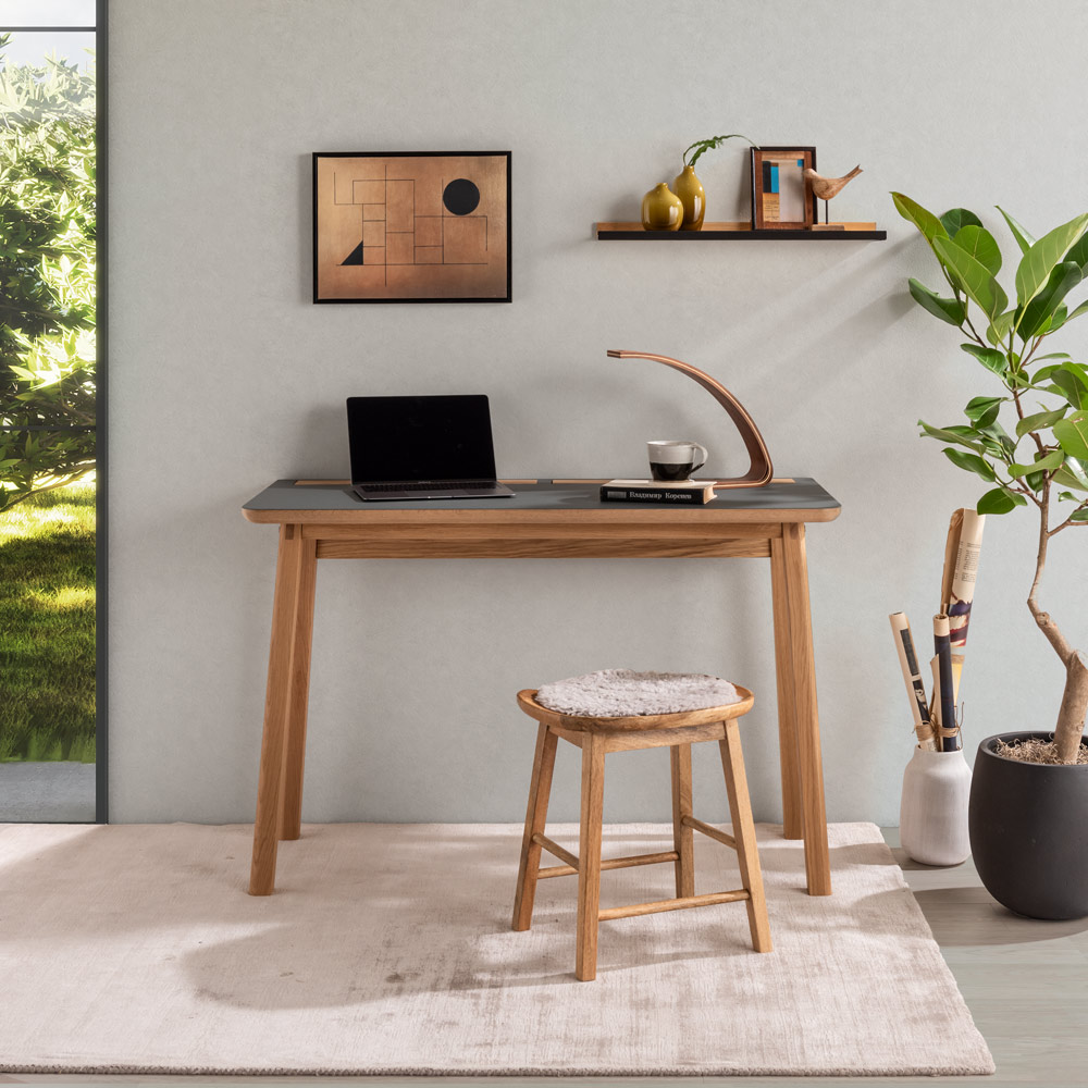 Woodman リノリウムトップデスク パソコン PC ワーク 袖机 机 H93521 ＼LINE友だち登録でクーポン／