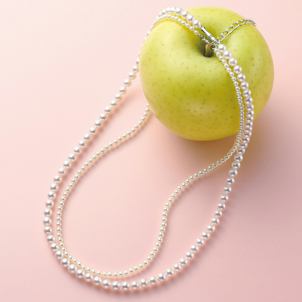 ≪2.5mm≫ エリタージュ SV アコヤベビーパール ネックレス シルバー製 ジュエリー アクセサリー J12609 ＼LINE友だち登録でクーポン／｜ディノス店
