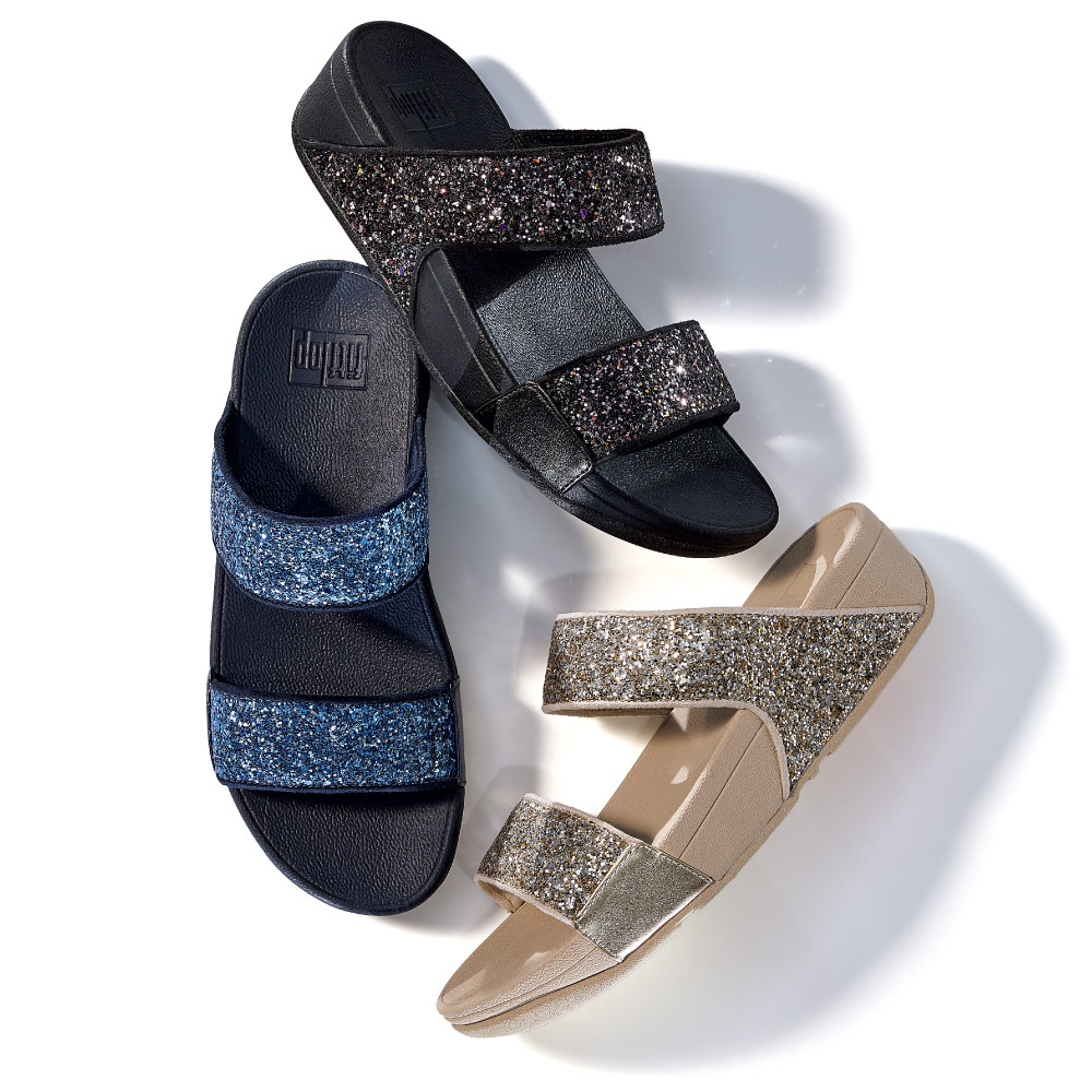 FITFLOP/フィットフロップ グリッターサンダル サンダル パンプス M820N1 ＼LINE友だち登録でクーポン／