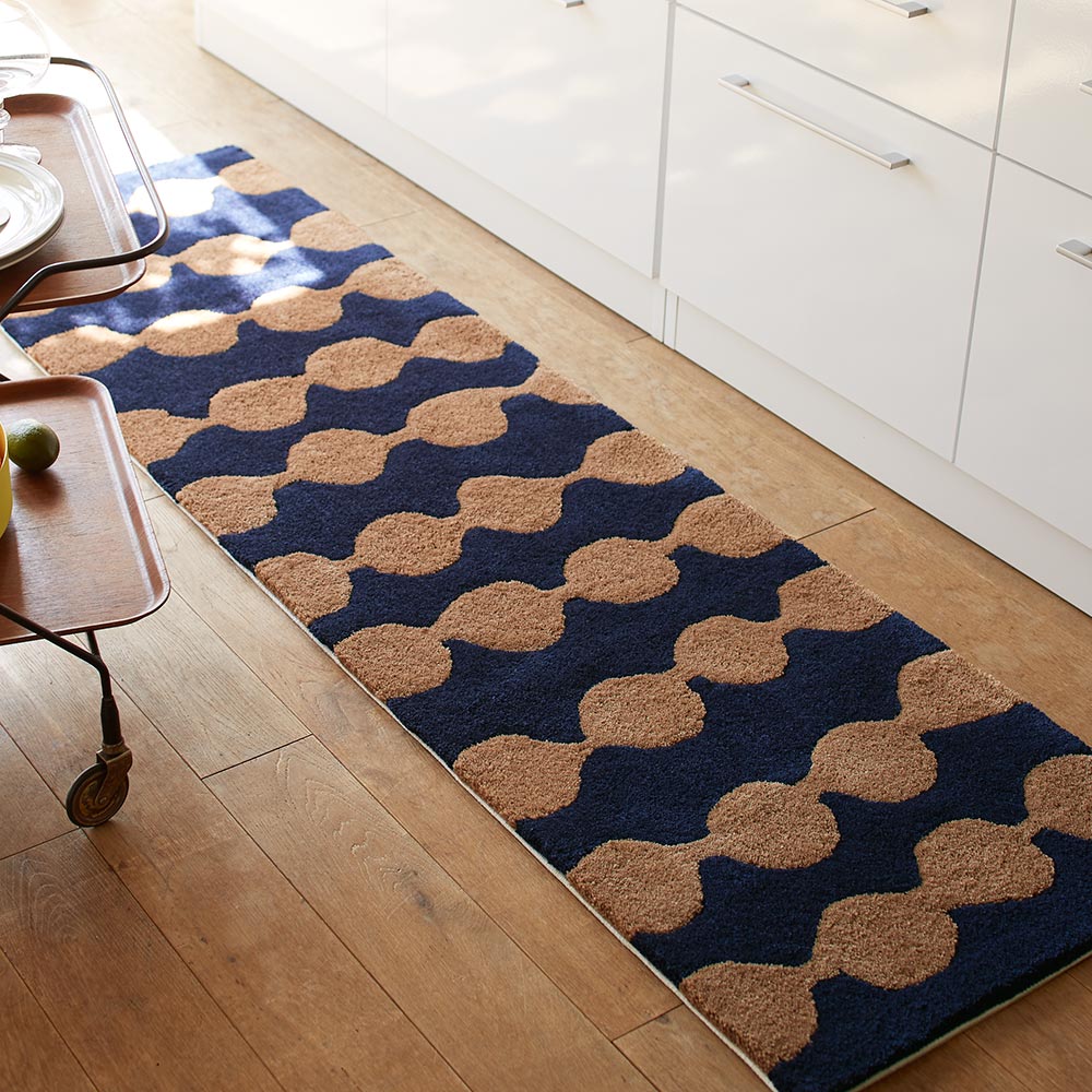 ≪約50cm×240cm≫ Finlayson PAMPULA/フィンレイソン パンプーラ フック織マット キッチンマット カーペット ラグ マット H82983 ＼LINE友だち登録でクーポン／ 26,626円