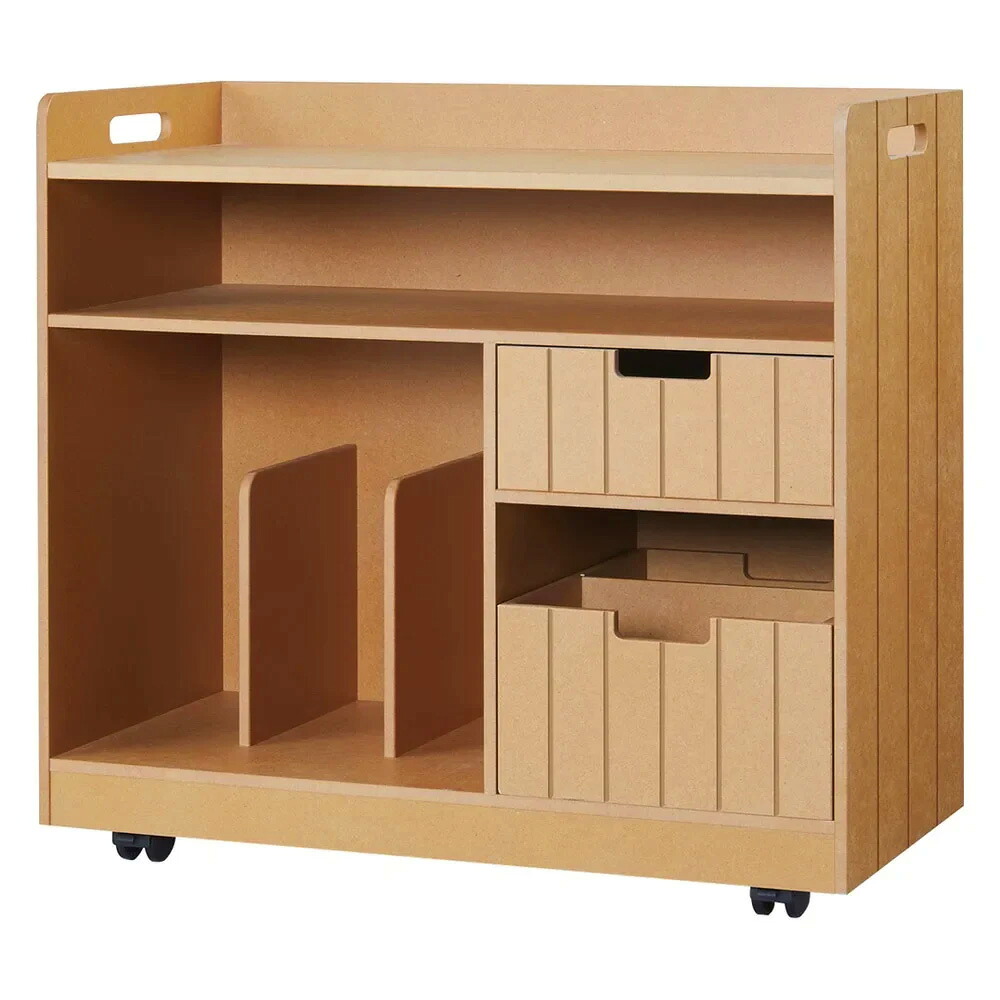 【クーポン最大5千円OFF 4/8迄】 隠せるリビング整理ワゴン 収納タイプ 幅60cm 収納ボックス 小物収納 フリーボックス 628707 ＼LINE友だち登録でクーポン／