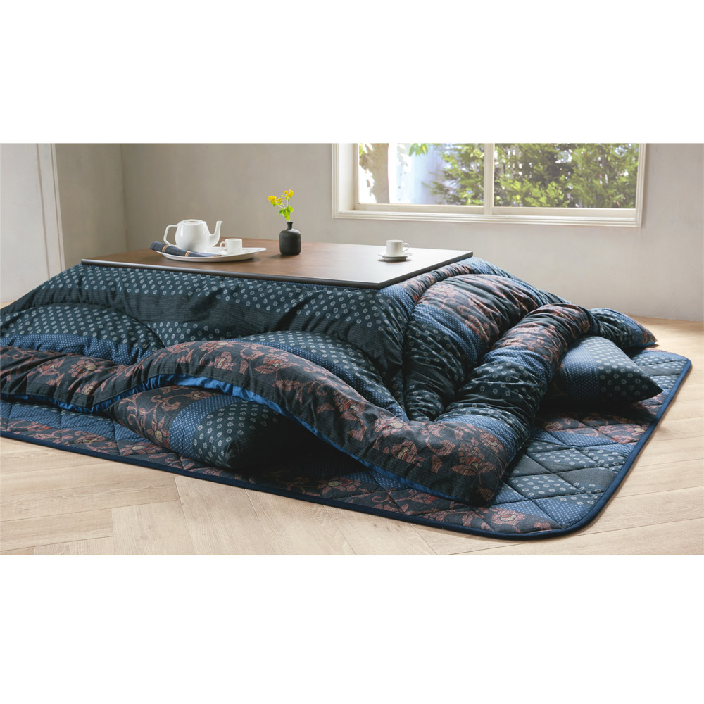 【クーポン最大5千円OFF 4/8迄】 ≪【長方形・特大】205×315cm≫ 日本製『万葉』ふっくらこたつ掛け布団 こたつ布団 こたつ 611210 \LINE友だち登録でクーポン/
