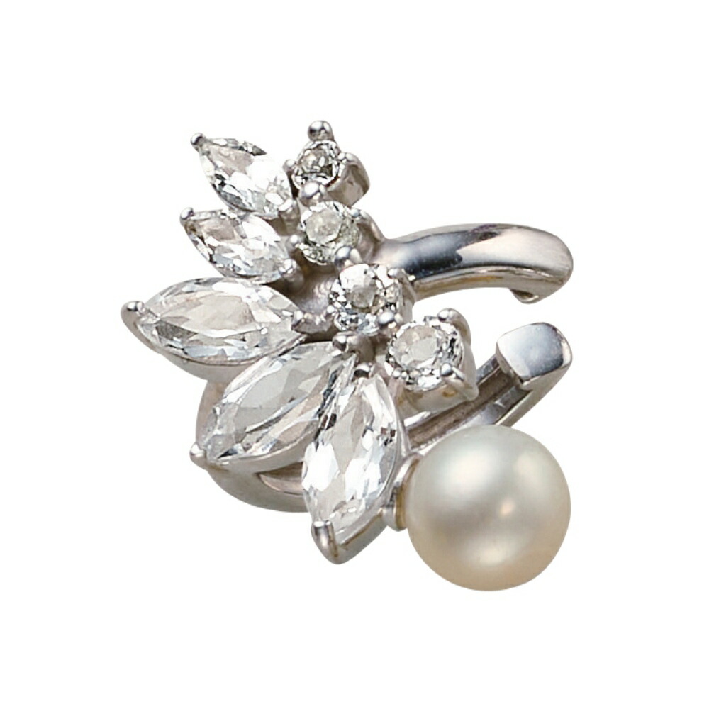 DUE DONNE ドゥエドンネ　ダイアモンド　ハーフピアス DUE DONNE ドゥエドンネ