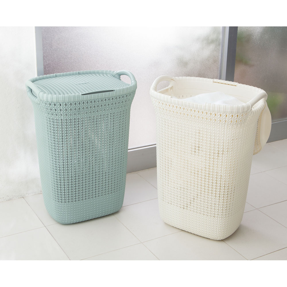 楽天市場】ランドリーバスケット「CURVER（カーバー）」ニット