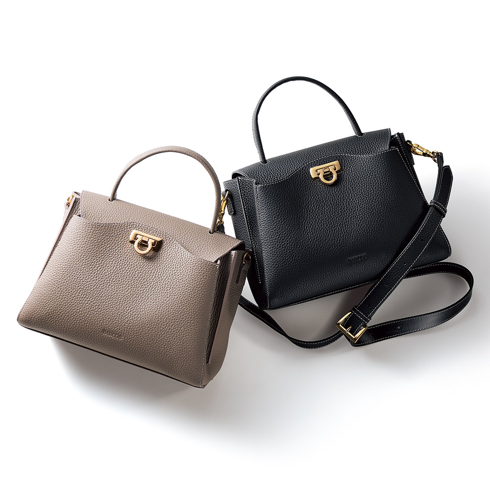 【クーポン10％OFF 4/10迄】 BARCOS/バルコス 金具デザイン 2WAY バッグ レザーバッグ 革バッグ バッグ 163704 ＼LINE友だち登録でクーポン／ 15,073円
