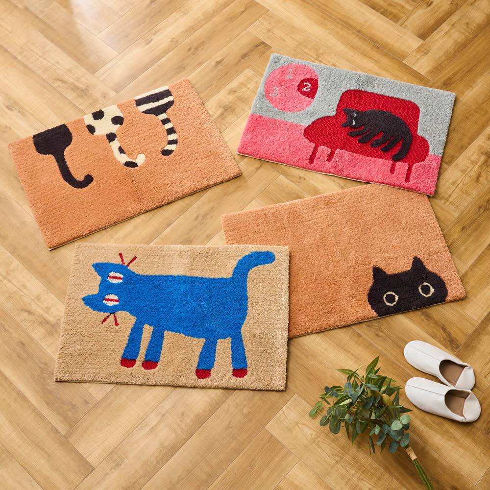 楽天市場】【ATSUKO MATANO】マタノアツコ 玄関マット シルエット猫