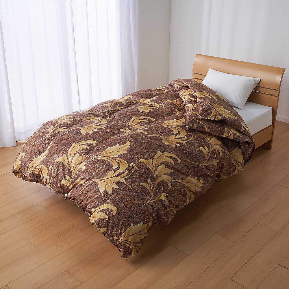 ベッド 寝具 布団 毛布 羽毛布団 羽毛掛け布団 ダブルロング 最高位ラベル取得ポーランド産マザーグースプレミアム羽毛掛け布団 2枚合わせ羽毛布団 Scadep Org