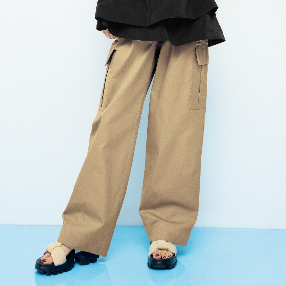 はっ水加工 コットンギャバ カーゴパンツ カーゴパンツ チノパンツ パンツ 180202 ＼LINE友だち登録でクーポン／｜ディノス店 14,044円