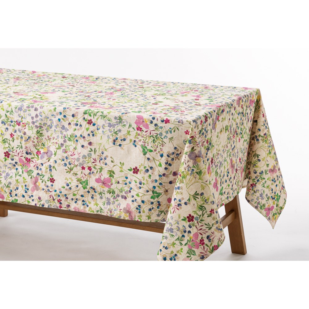 ≪150×250cm≫ スペイン製テーブルクロス 花柄 ガーデニンググッズ G02208 \LINE友だち登録でクーポン/|ディノス店