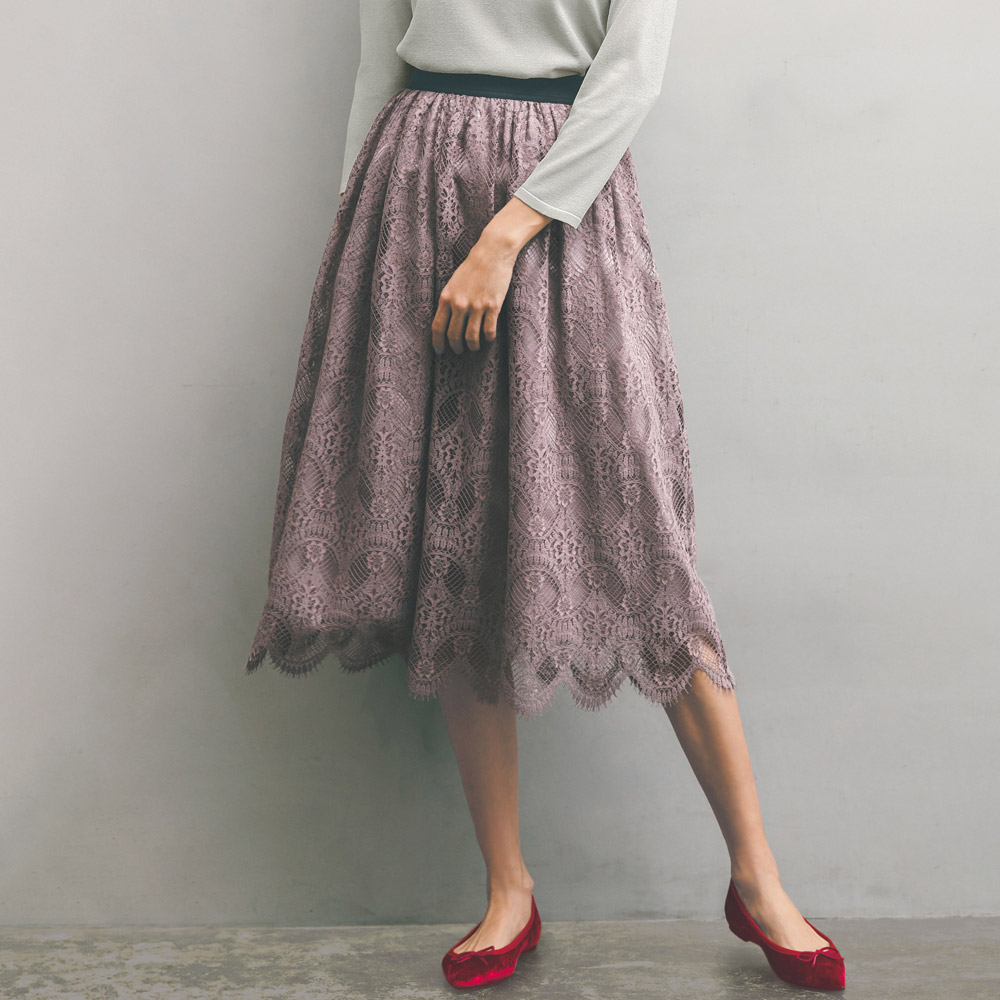 楽天市場】La torace ラトレース ボーダー柄ミニスカート 4colors (622