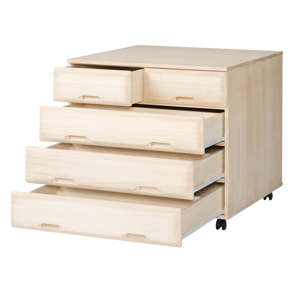 楽天市場】押し入れ収納 桐たんす 桐タンス 4段 幅75cm 完成品 日本製