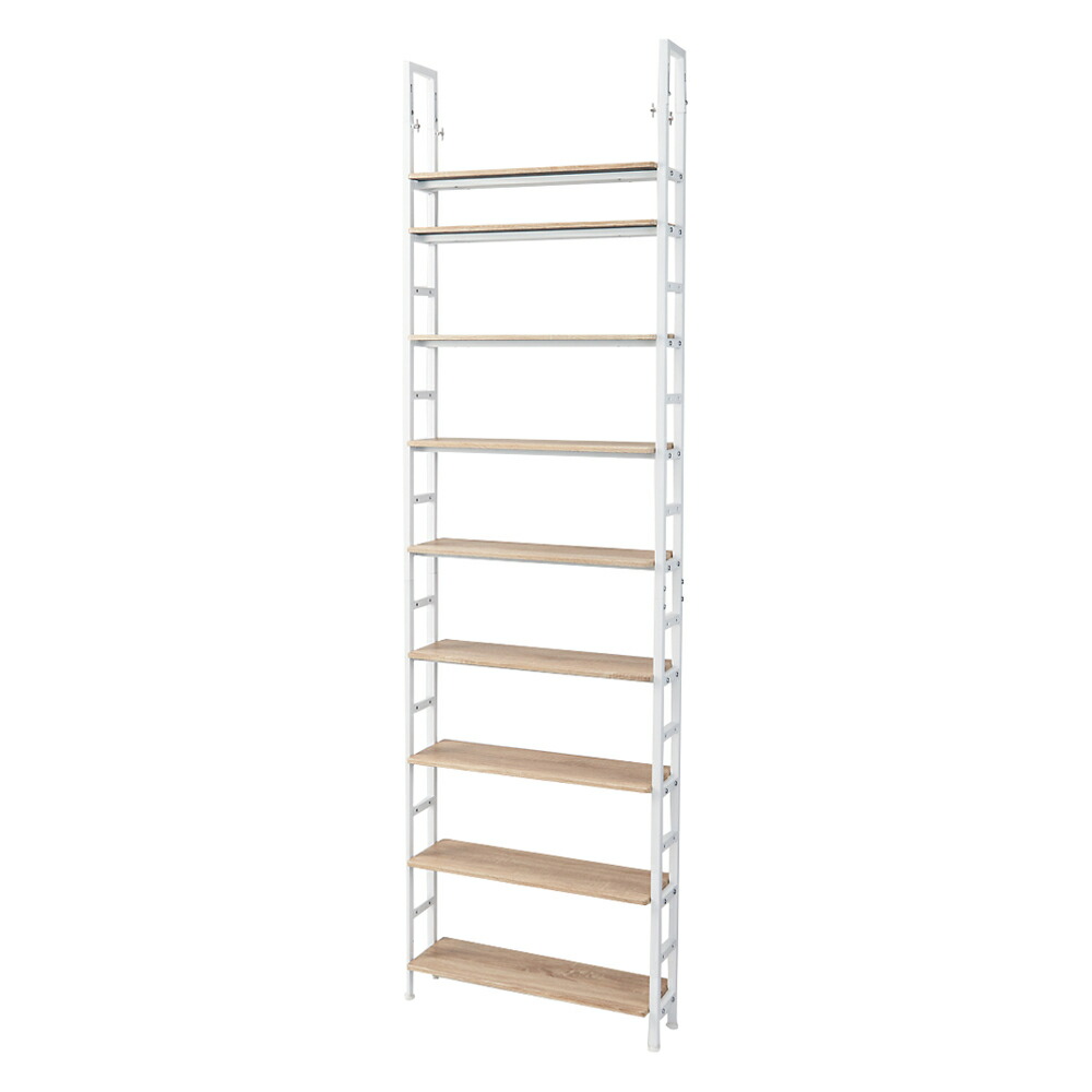 屋外収納 玄関収納 玄関収納 家具 ブーツスタンド ブルックリン風 奥行cm 幅65 5cm 高さ230 270cm お気に入りの靴やインテリアグリーンなどを 玄関の壁一面にディスプレイ インテリア性にこだわった ブルックリンスタイルの壁面シューズラックです シューズラック