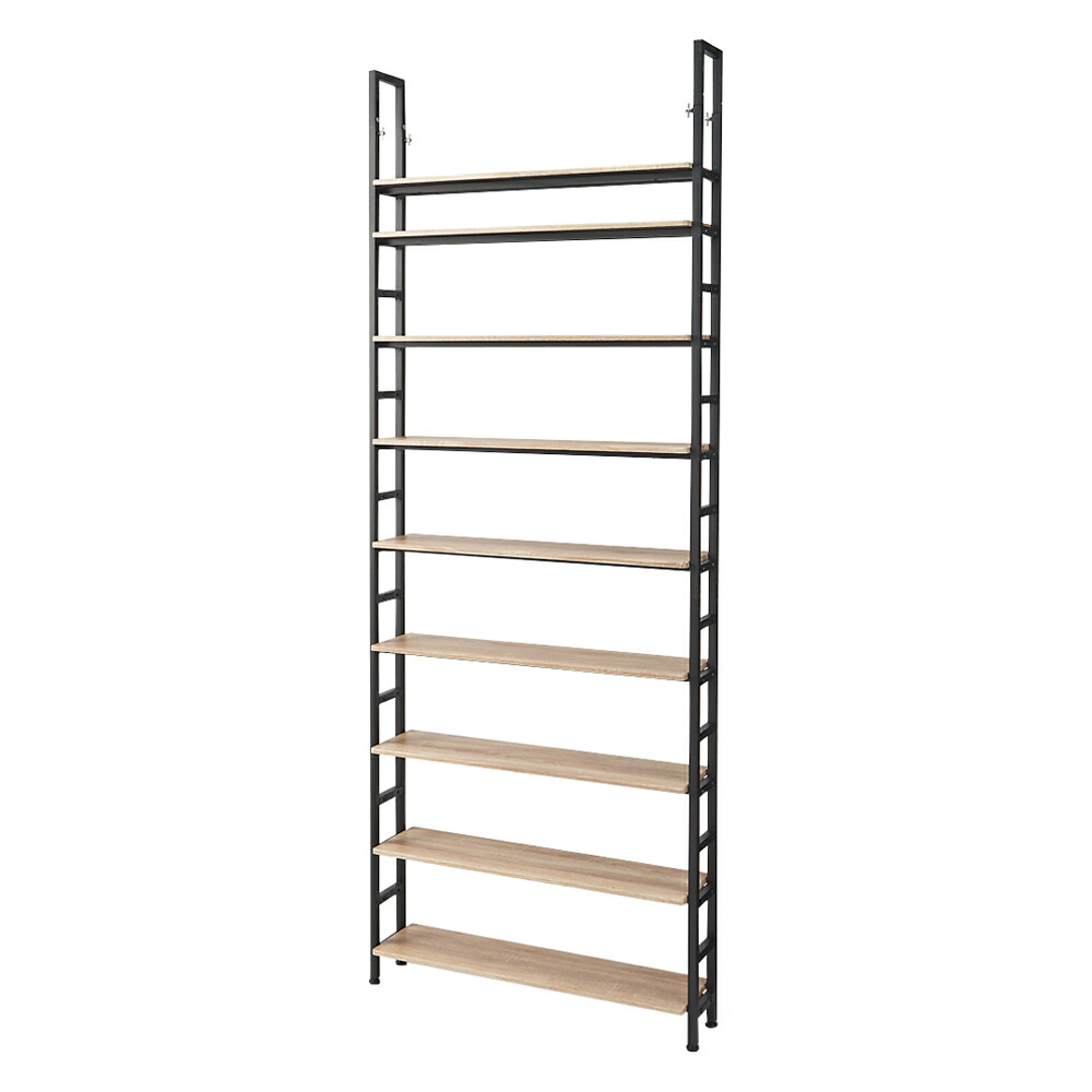 収納 家具 幅85 5cm 屋外収納 収納 ブルックリン風突っ張り薄型シューズラック 奥行cm ブルックリン風突っ張り薄型シューズラック シューズラック お気に入りの靴やインテリアグリーンなどを 玄関の壁一面にディスプレイ インテリア性にこだわった ブルックリン