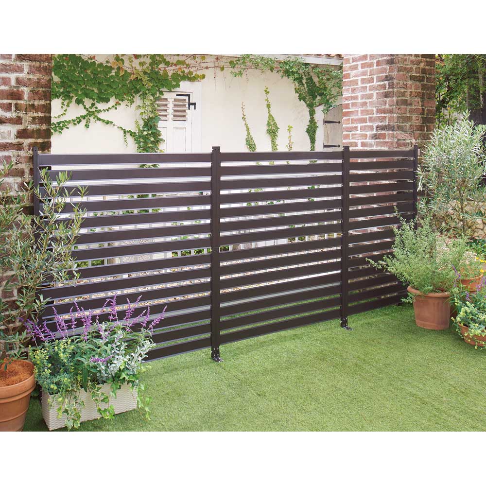 送料無料キャンペーン 簡単リフォームアルミボーダーフェンス ハイタイプ高さ149cm 幅1cm お得な同色2枚組 N Barrafortebauru Com Br