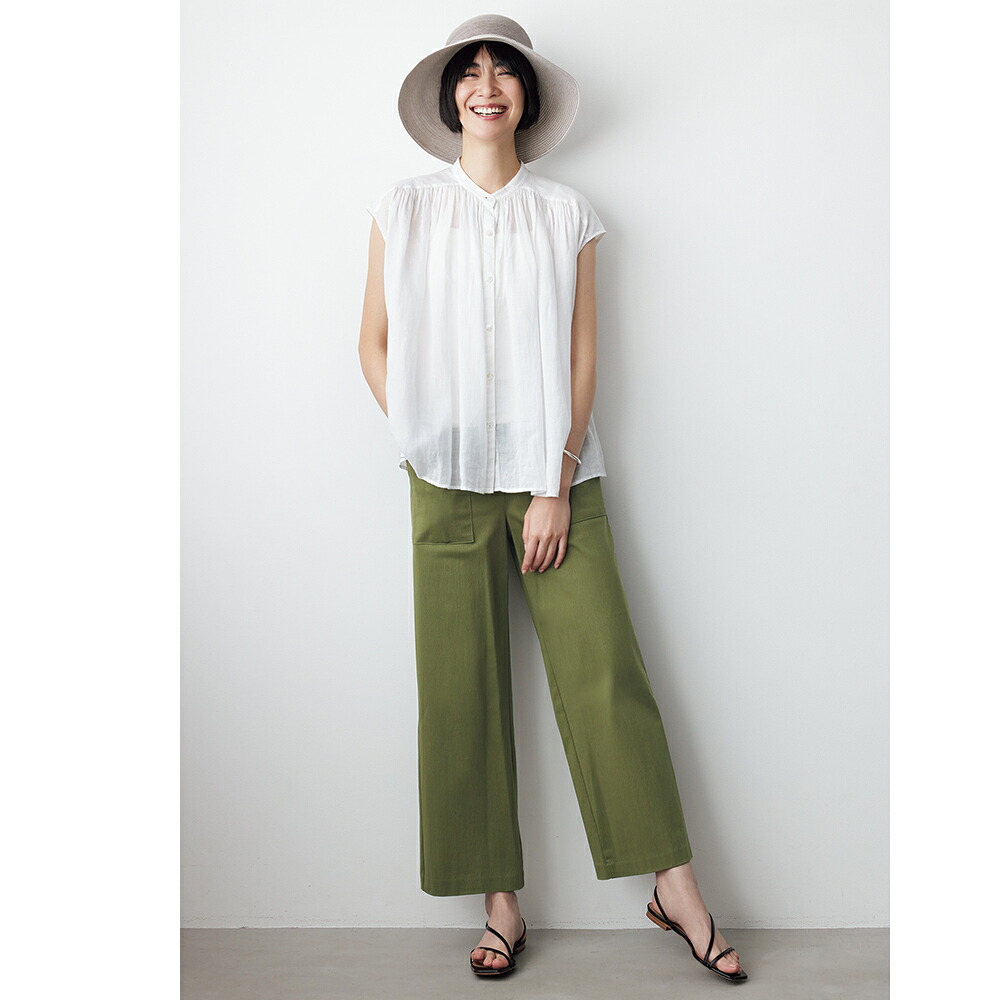 【クーポン10％OFF 4/17 9：59迄】 ARIKI/アリキ 綿100％ベイカーワイドパンツ 機能性ウェア インナー 雑貨 YA3103 ＼LINE友だち登録でクーポン／