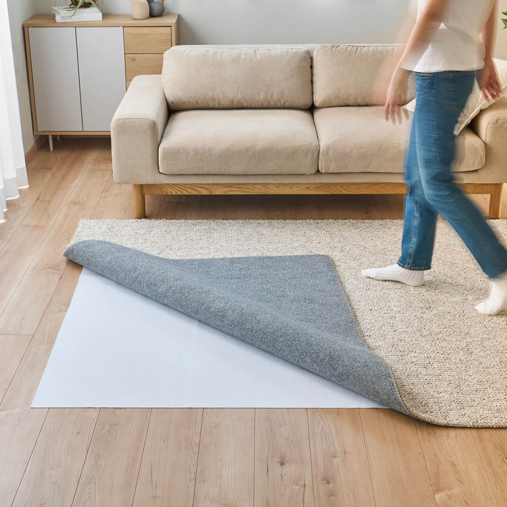 ≪約100×140cm≫スペイン製ファブリックストッパー カーペット マット ラグ 625715 ＼LINE友だち登録でクーポン／