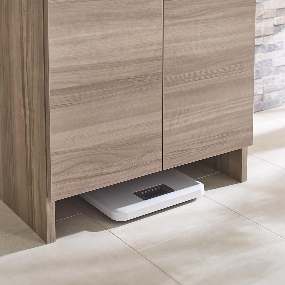 家具 収納 トイレ収納 洗面所収納 Hs Clair エイチエスクレール サニタリーストッカー 幅35cm 奥行35cm H027 Rvcconst Com