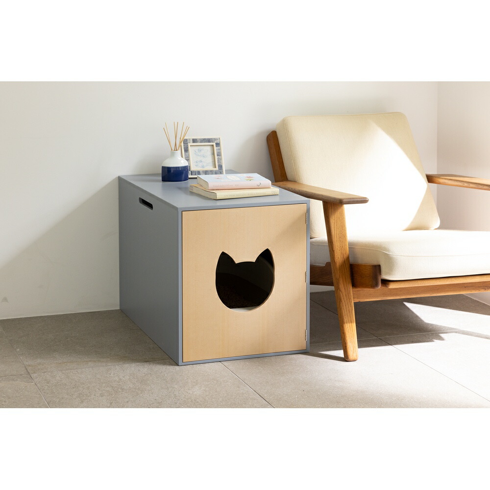 旅行用品 ホビー ペット ペット用品 猫家具 家具 収納 小物収納 収納ボックス 収納ケース ネコのトイレ収納カバー 5907 Timgroomarchitects Com