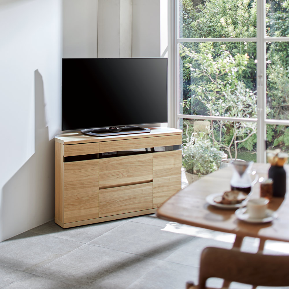楽天市場】テレビ台 コーナー おしゃれ ローボード TV台 三角 収納