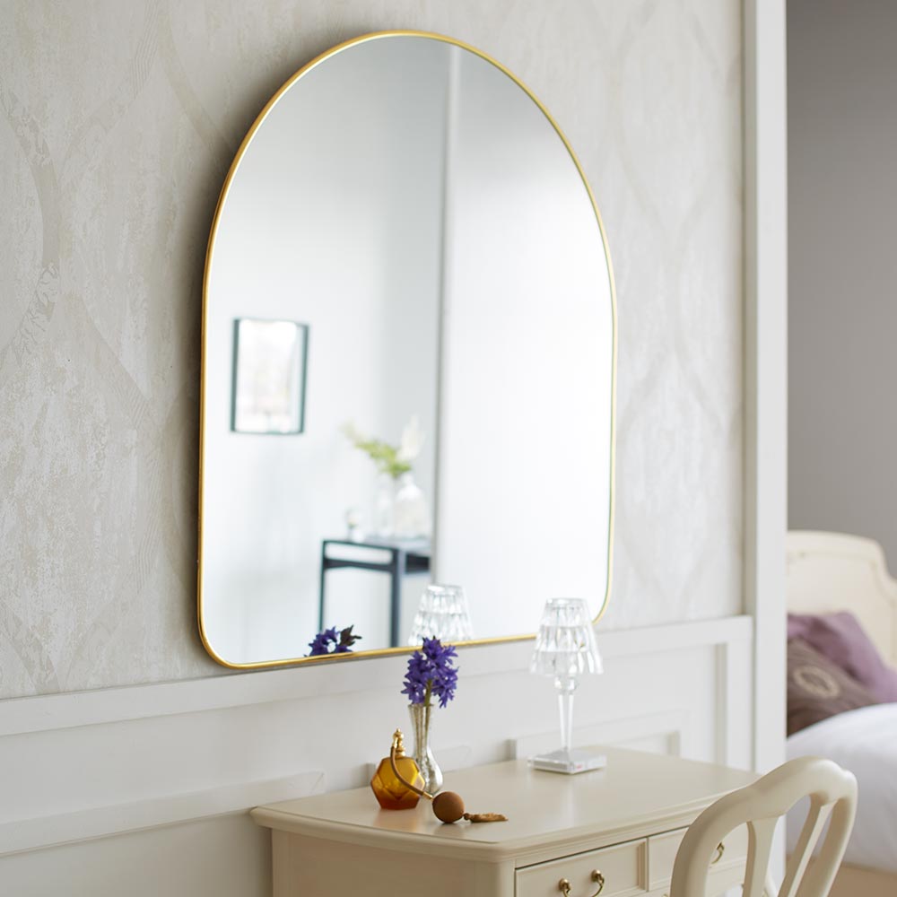 楽天市場】ポラダ ENIGMA ウォールミラー 木製 チェリー 壁掛け