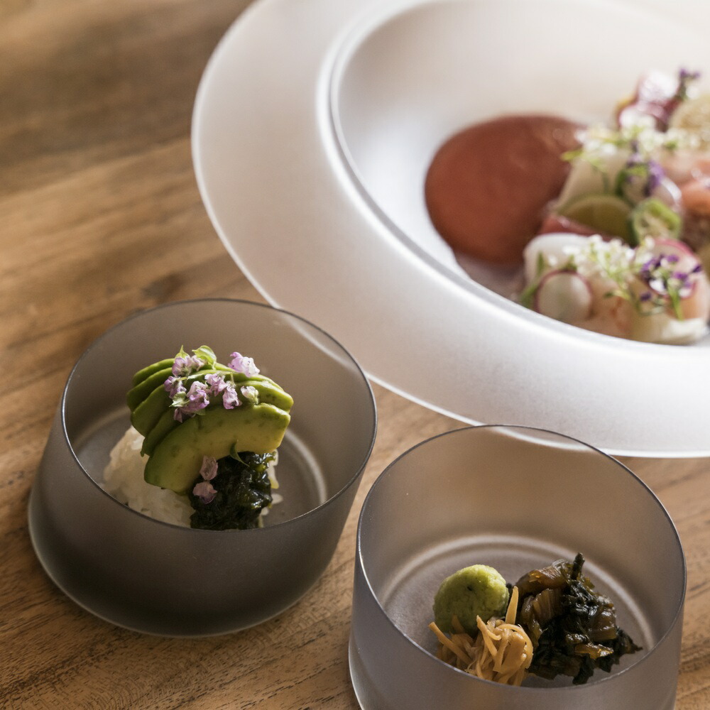 クーポン配布 11月27日1：59迄】 ARAS 斜め小鉢同色2個組 エイラス