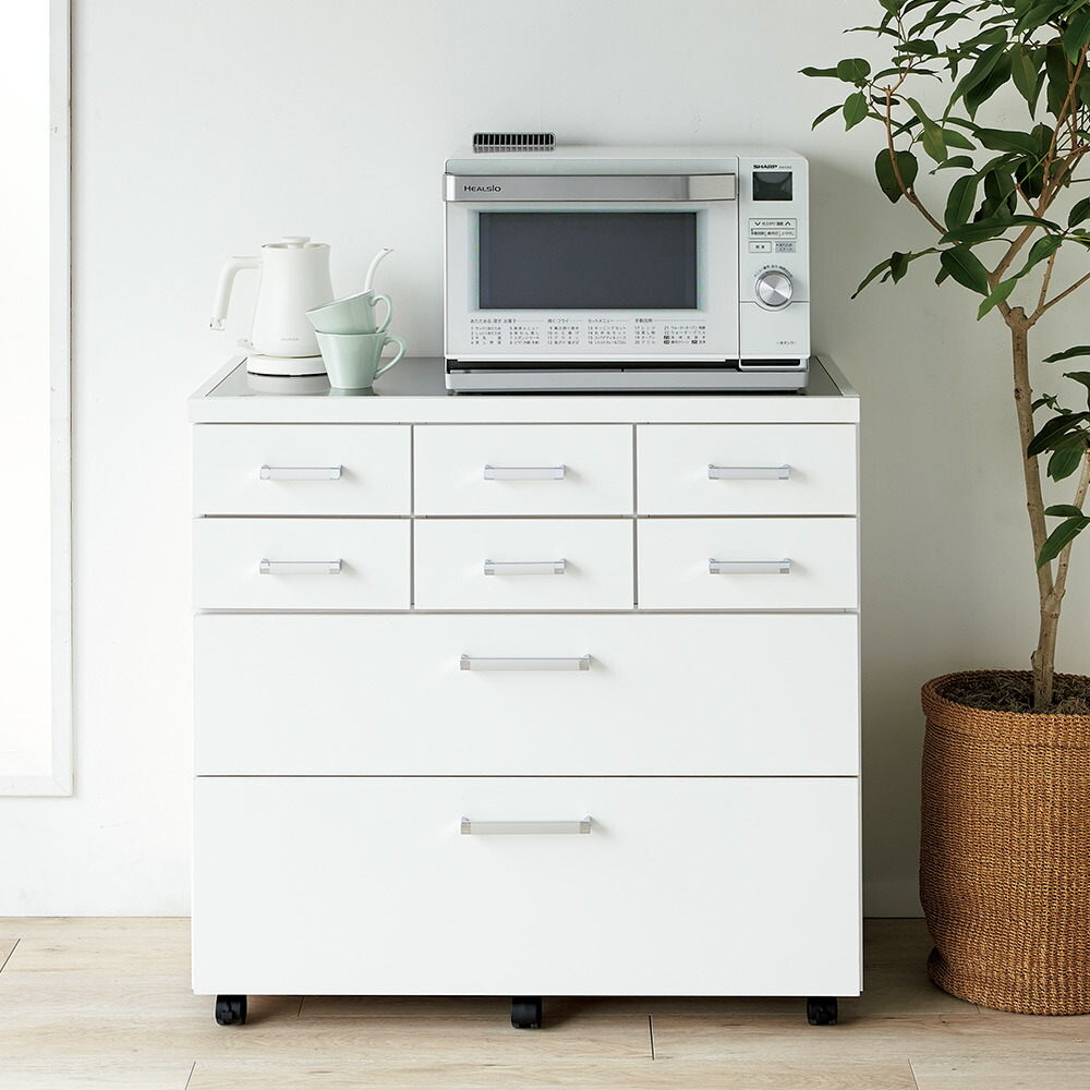 超美品 家具 収納 キッチン収納 食器棚 キッチンストッカー 食品ストッカー 分類して効率収納 引き出しいっぱいステンレストップカウンター 幅cm 期間限定 30 Off Mkdito Mx