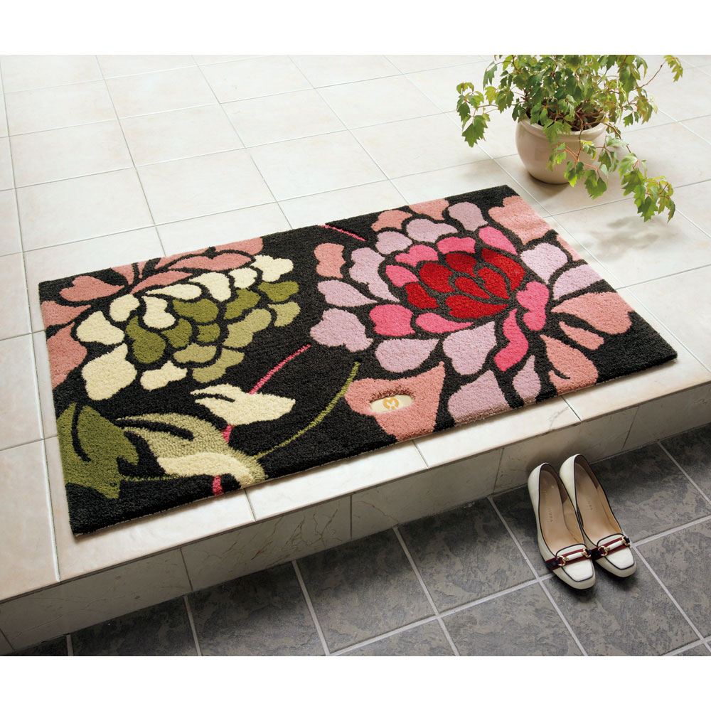 【クーポン10％OFF 4/10迄】 ≪約70cm×120cm≫ ミラ・ショーン玄関マット 玄関マット カーペット ラグ マット 647609 ＼LINE友だち登録でクーポン／