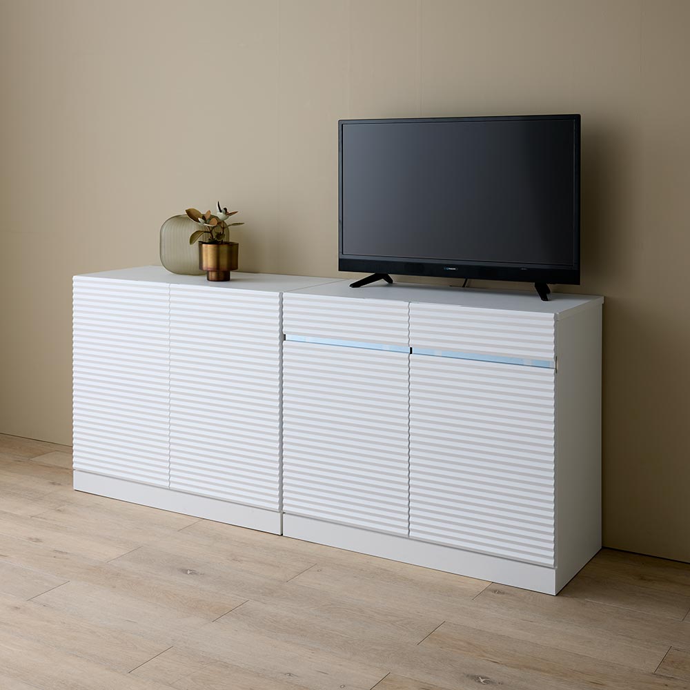 楽天市場】Canal 壁面収納付きテレビボード 【幅135cm】 テレビ台