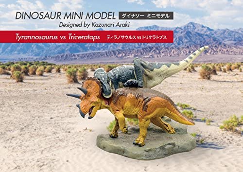 対決！ティラノサウルスvsトリケラトプス！ ダイナソーミニモデルフィギュア | 恐竜雑貨屋dinostore'blog