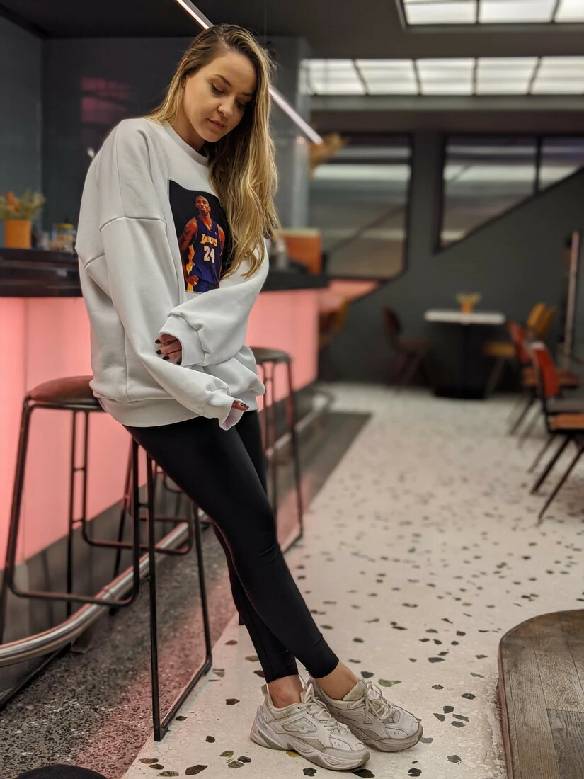 Vintage ヴィンテージ コービー ブライアント オーバーサイズ コットン セーター Os ホワイト Kobe Bryant Oversized Cotton Sweater Os White Brocamarketing Com