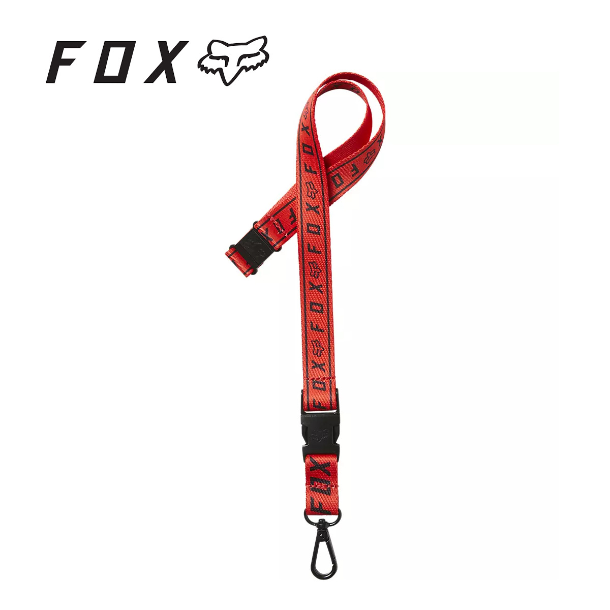 期間限定送料無料 FOX RACING フォックスレーシング ピナクル ランヤード フローレッド PINNACLE LANYARD FLO RED  whitesforracialequity.org