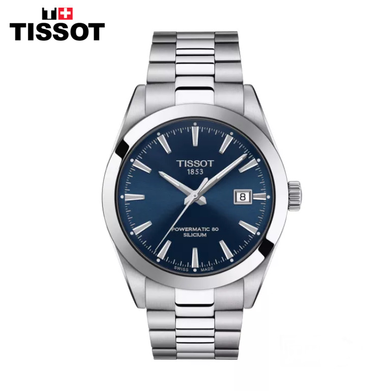 TISSOT ティソ ジェントルマン パワーマティック オートマチック ブルー ダイヤル メンズ 腕時計 Gentleman Powermatic Automatic Blue Dial Men's Watch