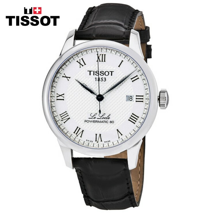 TISSOT ティソ ル ロックル パワーマティック80 自動小銃巻 メンズ ウオッチ Le Locle Powermatic 80 Automatic Men\u0027s Watch