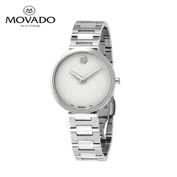 MOVADO モバード ミュージアム クラシック クォーツ ホワイトダイヤル レディース 腕時計 Museum Classic Quartz White Dial Ladies Watch
