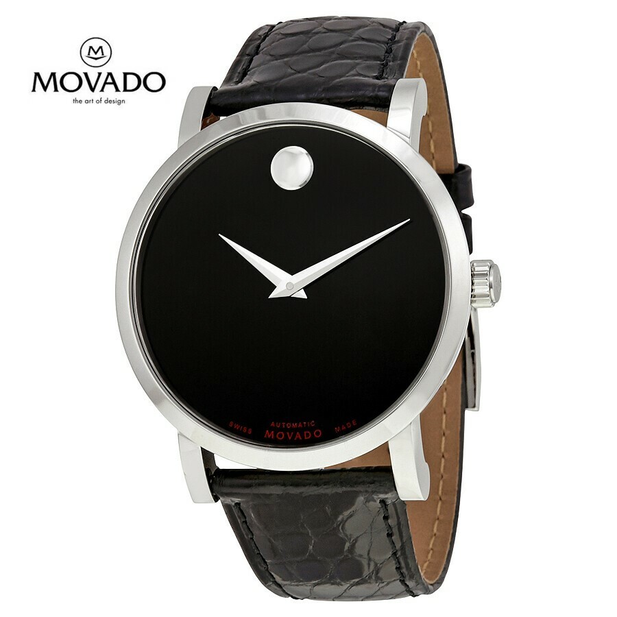 MOVADO モバード レッドレーベル オートマチック ブラックダイヤル メンズウォッチRed Label Automatic Black Dial Men's Watch|DIO GRECO