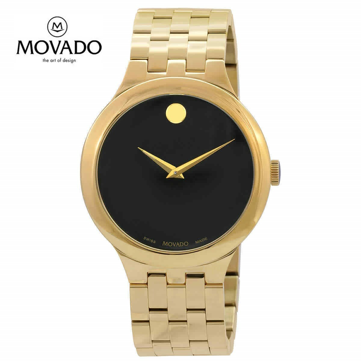 美品✨MOVADO モバード 黒文字盤 ゴールドシルバーコンビ クオーツ 腕時計 2025年最新】MOVAD 時計の人気アイテム - メルカリ