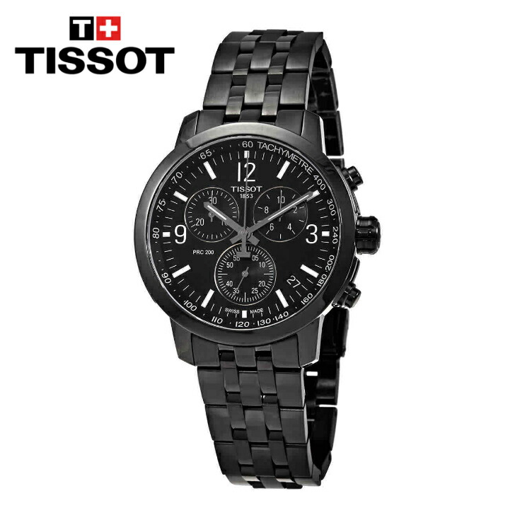ジャンク品　TISSOT　ティソ クオーツ式 PRC200　腕時計　メンズ 楽天市場】TISSOT ティソ PRC 200 クロノグラフ クォーツ