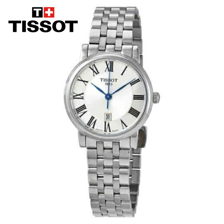 TISSOT ティソ カーソン プレミアム レディ クオーツ シルバー文字盤 レディースウォッチ Carson Premium Lady Quartz Silver Dial Ladies Watch