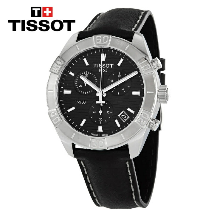 楽天市場】TISSOT ティソ PRC 200 クロノグラフ クォーツ ブラック
